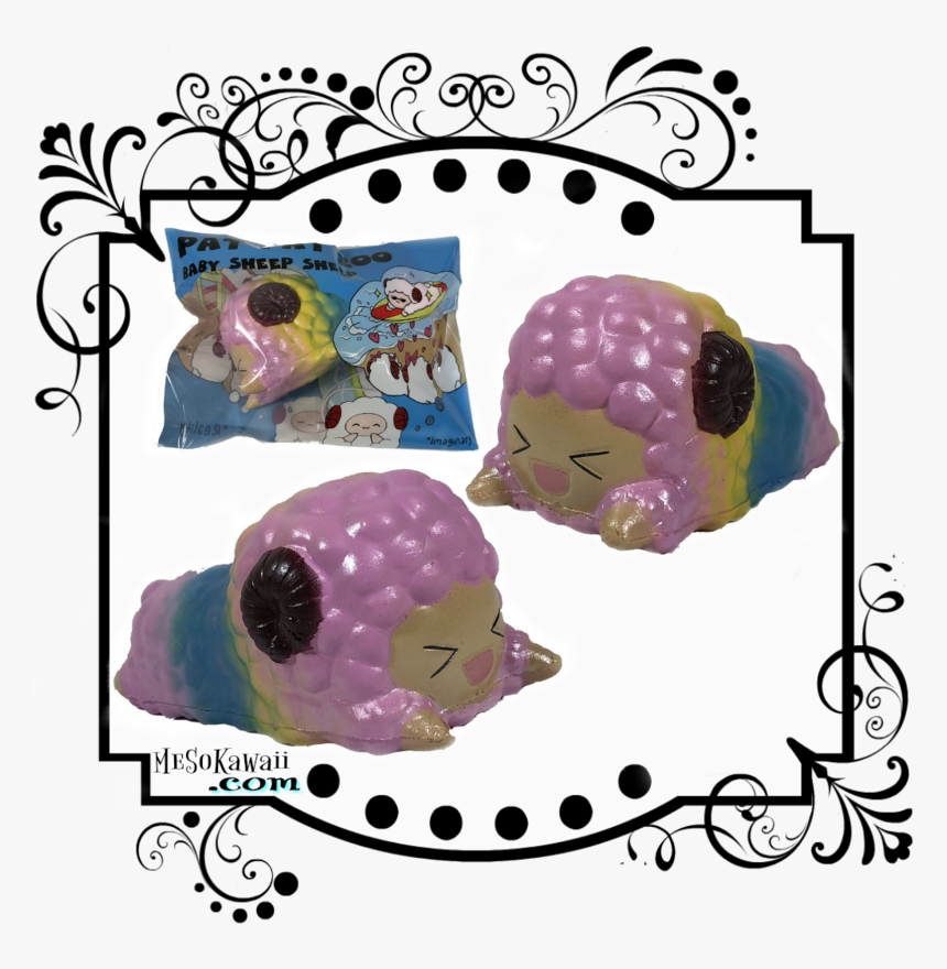 Patpatzoo Baby Sheep Sheep Rainbow Squishy - Tim Holtz Stencile & Stamp Sets, HD Png Download