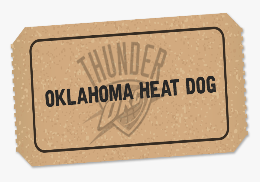 Get Pumped For The Second Half Of The Game By Getting - Oklahoma City Thunder, HD Png Download