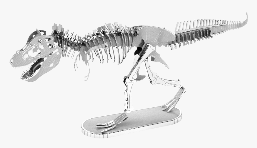 Metal Earth Dinosaur - Metal Tyrannosaurus Rex, HD Png Download