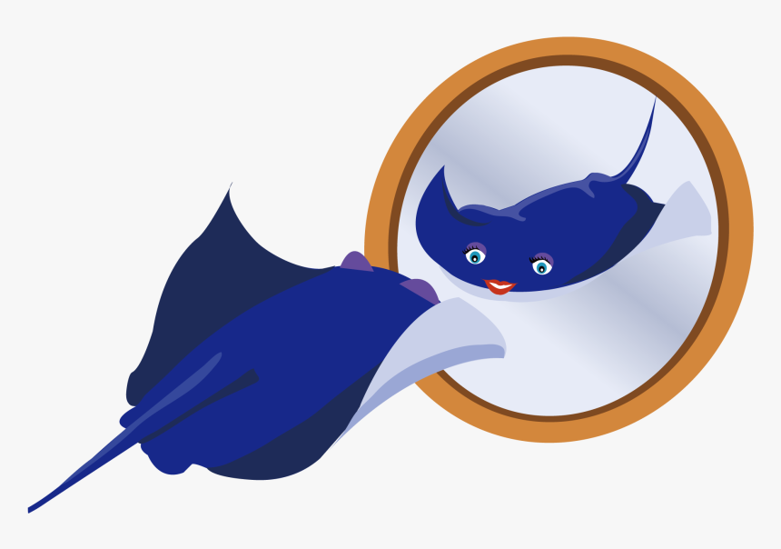 Transparent Stingray Clipart - Sea Animals, HD Png Download