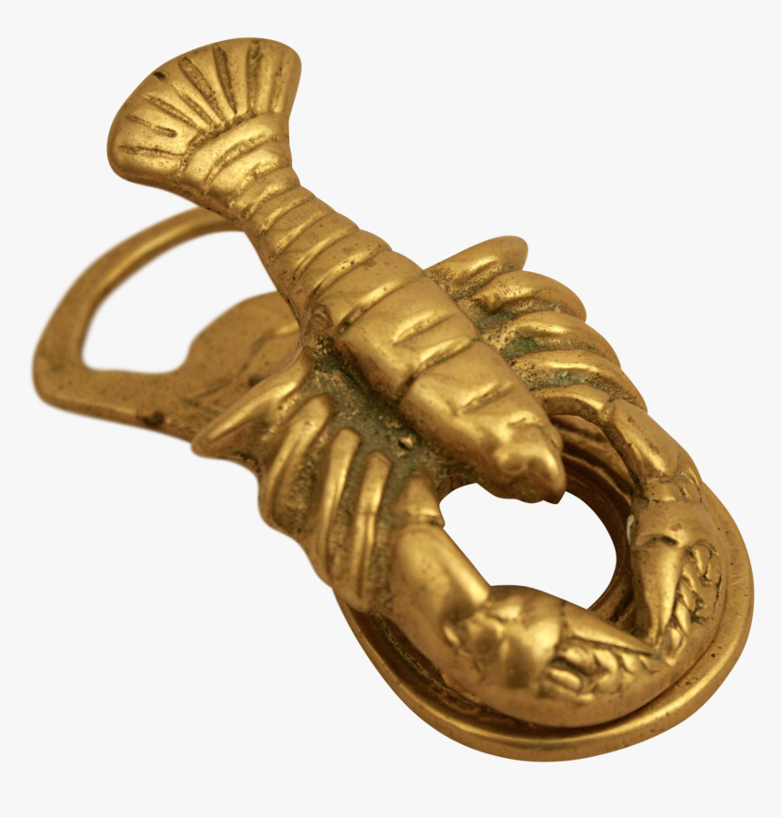 Clip Art Library Library Brass Lobster Bottle Opener - Crocodile, HD Png Download