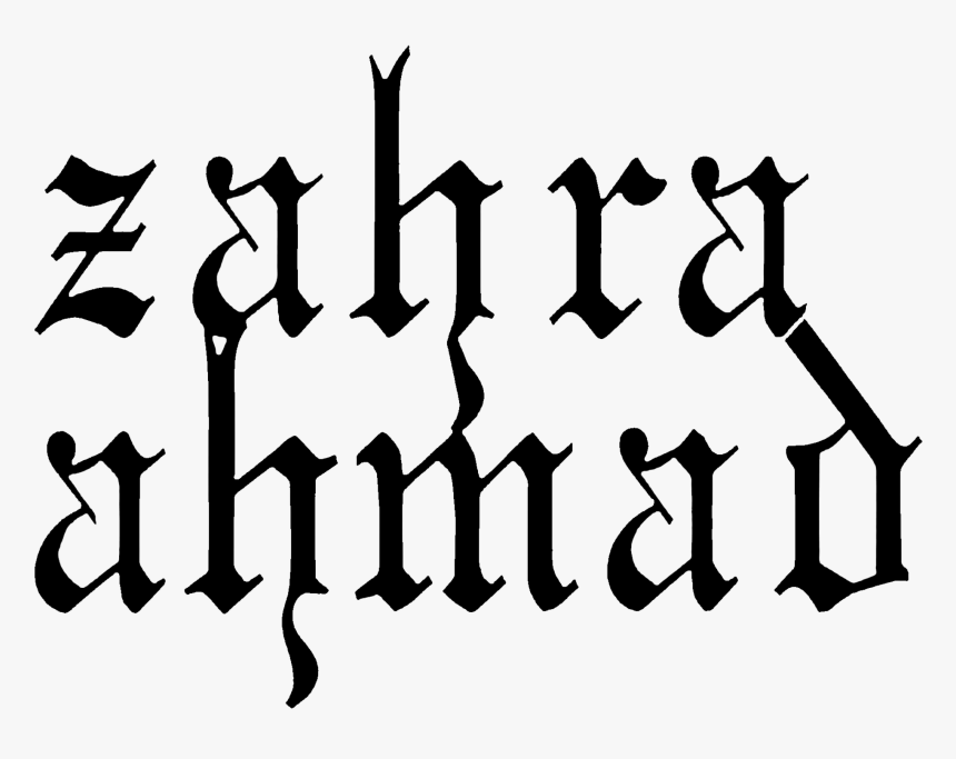 Zahra Ahmed Has Always Received Positive Response From - Zahra Ahmad Logo Png, Transparent Png