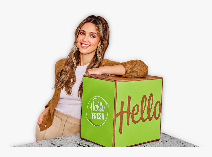 Jessica Alba Hello Fresh, HD Png Download