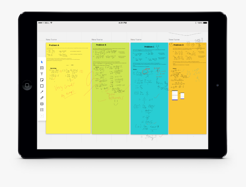 Transparent Afraid Clipart - Tablet Computer, HD Png Download