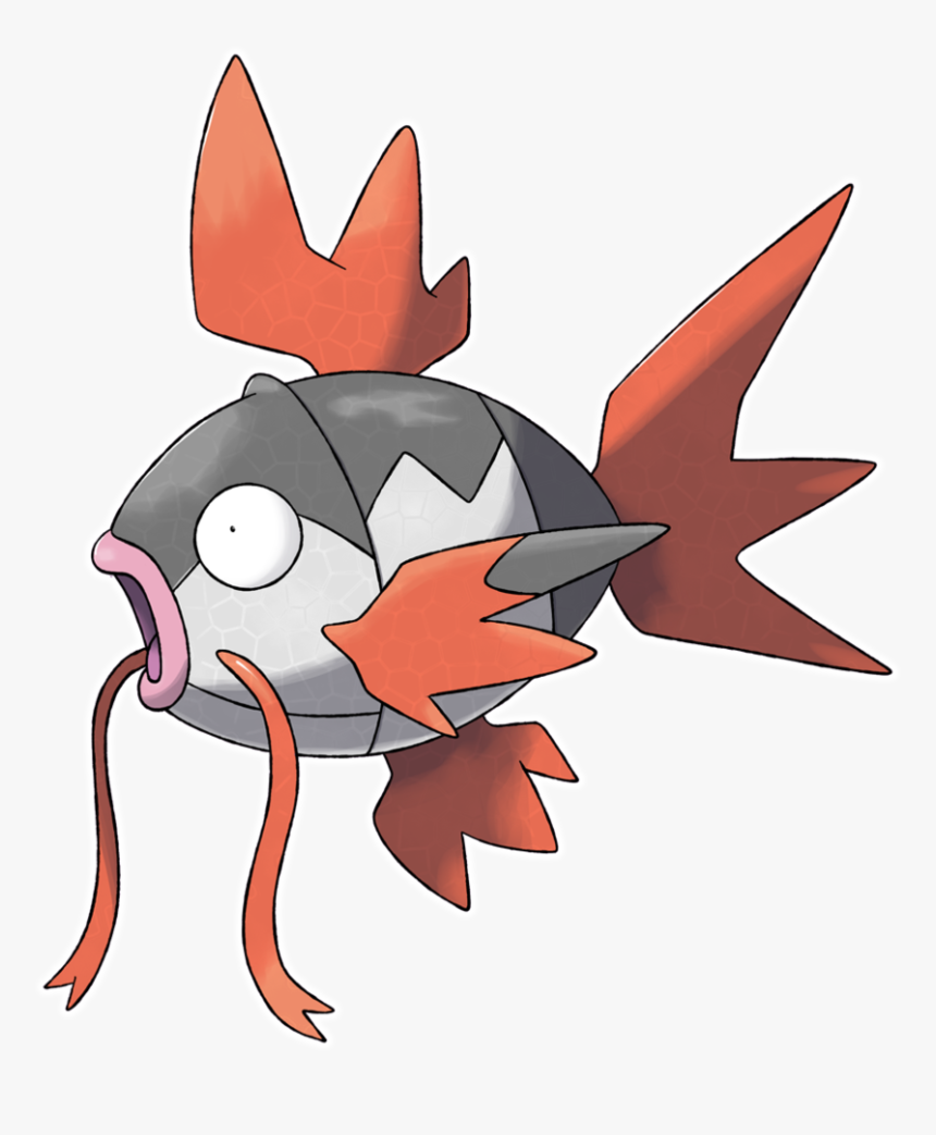 Magikarp Transparent Galaga Graphic Library Stock - Pokemon Fake Regional Variants, HD Png Download