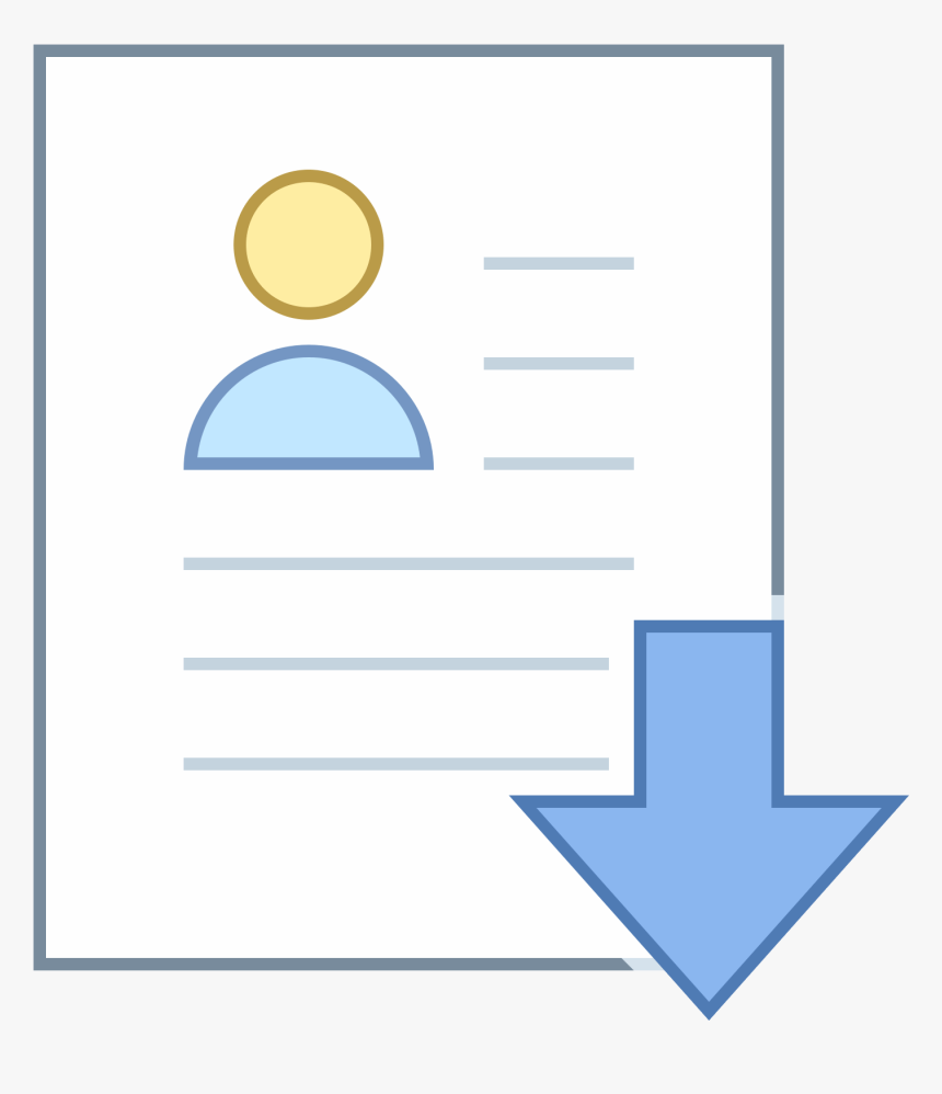 Cv Png - Circle, Transparent Png