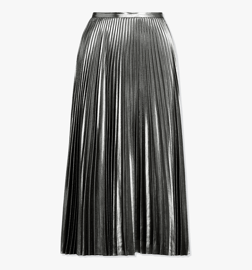 Lauren Ralph Lauren Pleated Metallic Skirt - A-line, HD Png Download