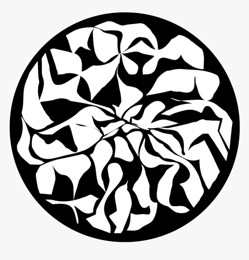 Apollo Modern Leaves - Circle, HD Png Download