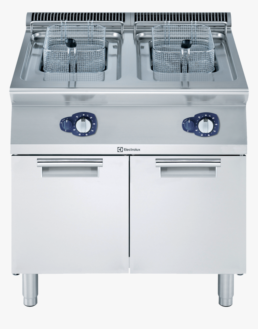 Two Wells Freestanding Gas Fryer - Electrolux Gas Deep Fryer, HD Png Download