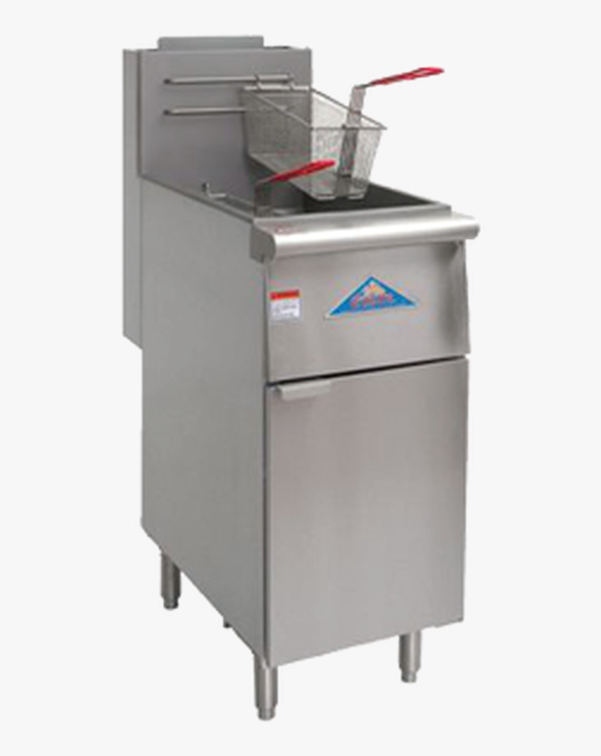 Comstock Castle F4/efs16 Stainless 45lb Gas Deep Fryer - Castle Fryer, HD Png Download