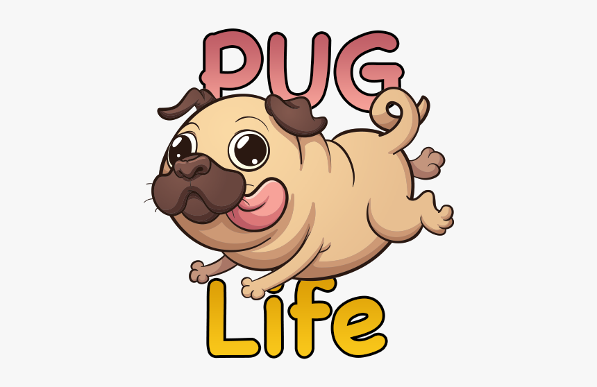 Pug Emoji & Stickers Messages Sticker-10, HD Png Download