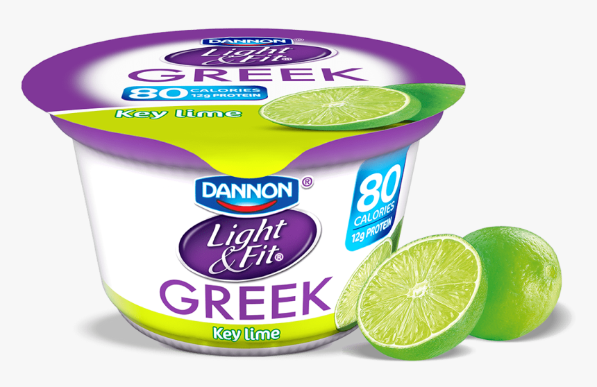 Key Lime Greek Yogurt - Dannon Light And Fit Greek Yogurt, HD Png Download