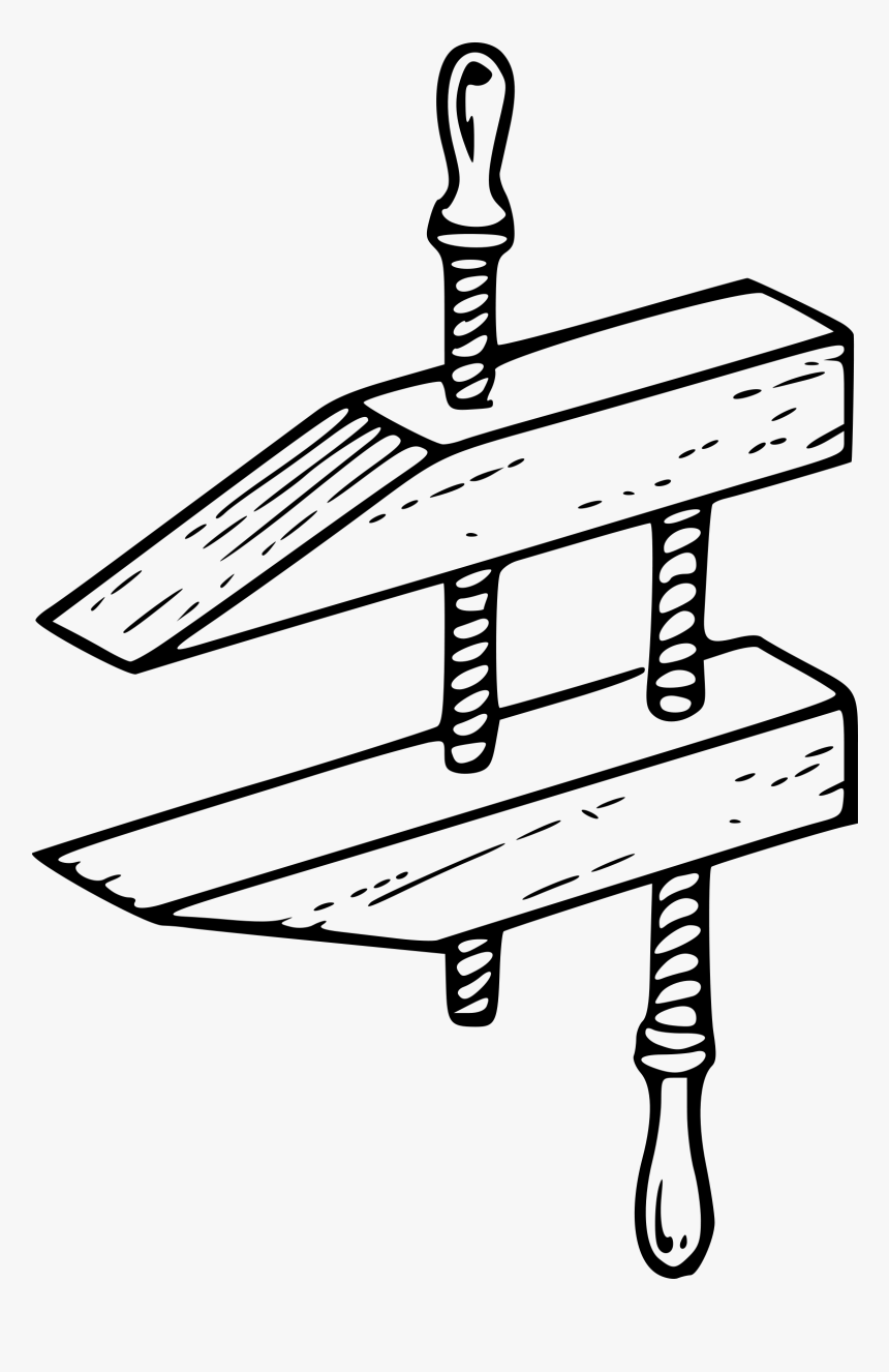 Wood Clamp Clip Art, HD Png Download