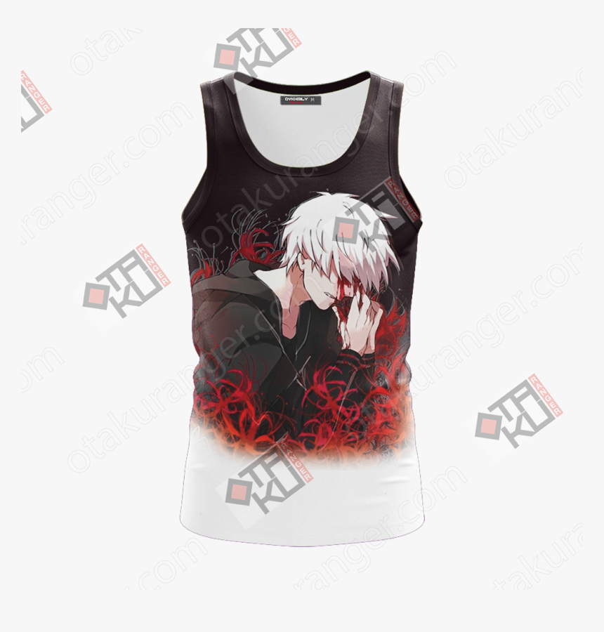 Kaneki Ken New Version Unisex 3d Tank Top - Hoodie, HD Png Download