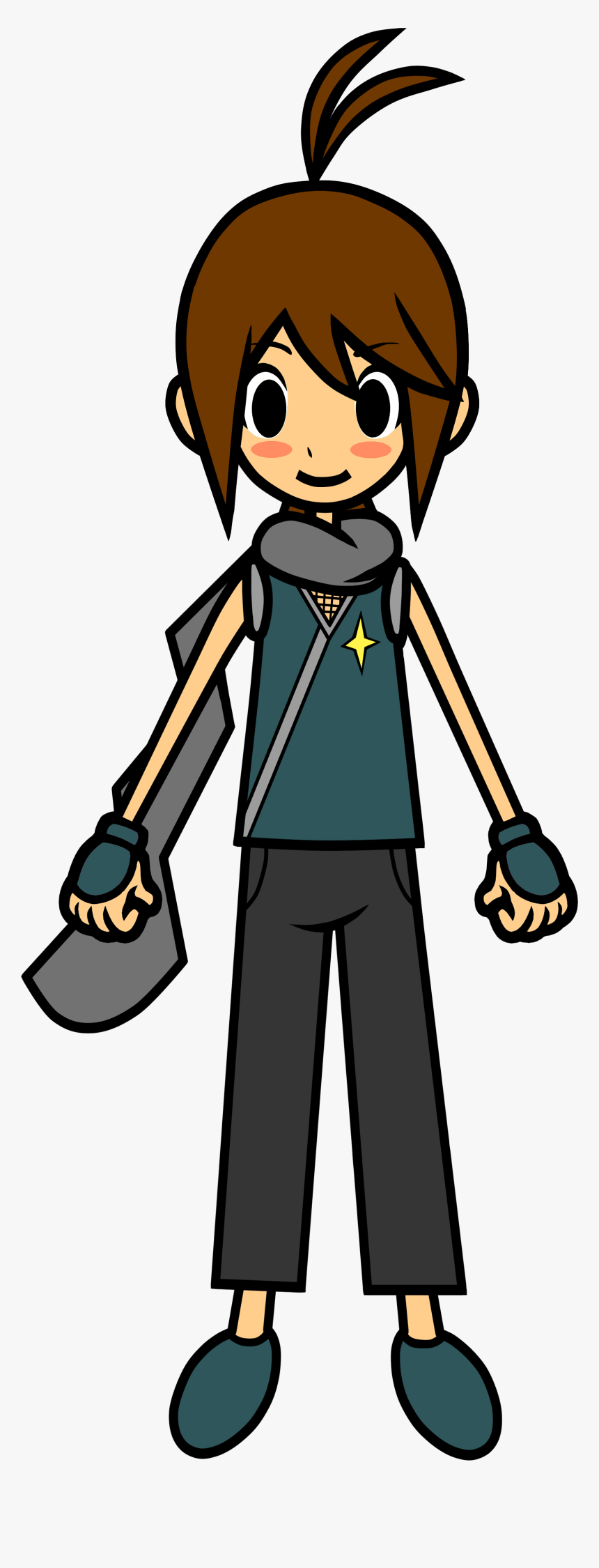 Sasuke - Sasuke Paper Shin Aka Keroro, HD Png Download
