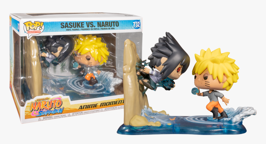 Naruto Vs Sasuke Tv Moments Pop Vinyl Figure 2-pack - Naruto, HD Png Download