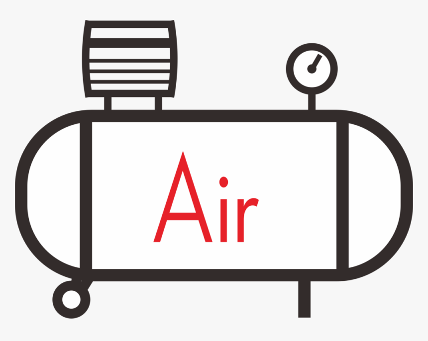 Air Compressor Icon Compressed Air Pictogram, HD Png Download
