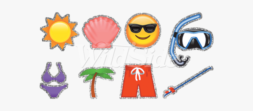 Emoji Clipart Glitter, HD Png Download