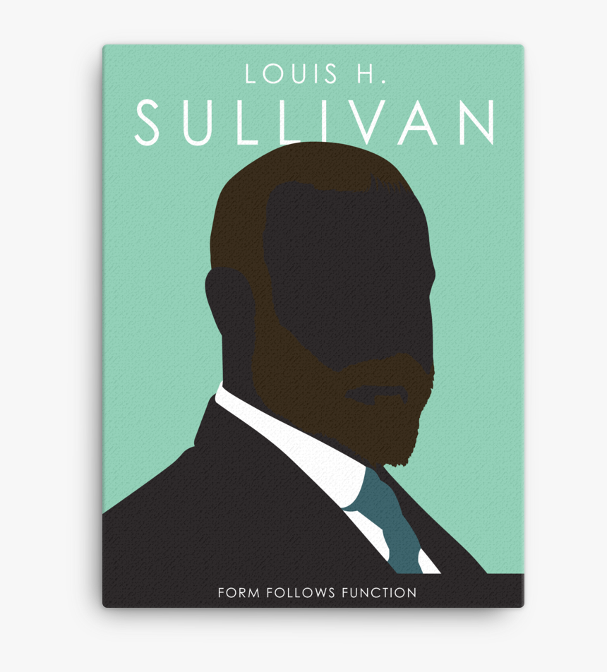 Louis Sullivan Canvas - Gentleman, HD Png Download