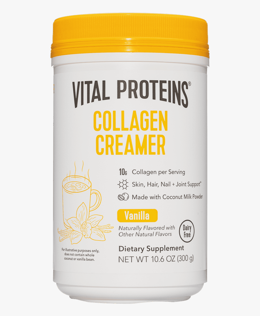 Vital Proteins Collagen Creamer Vanilla Dietary Supplement - Natural Foods, HD Png Download