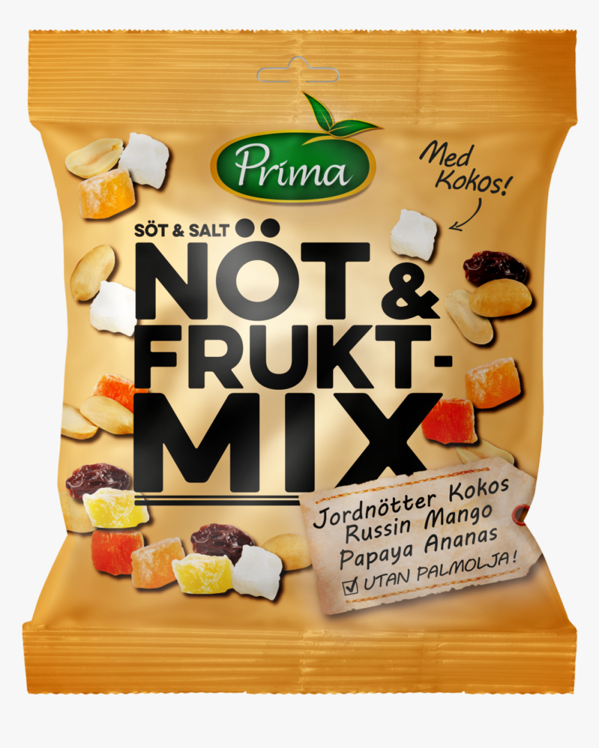 07350054795647 G1n1 - Prima Nöt Och Fruktmix, HD Png Download