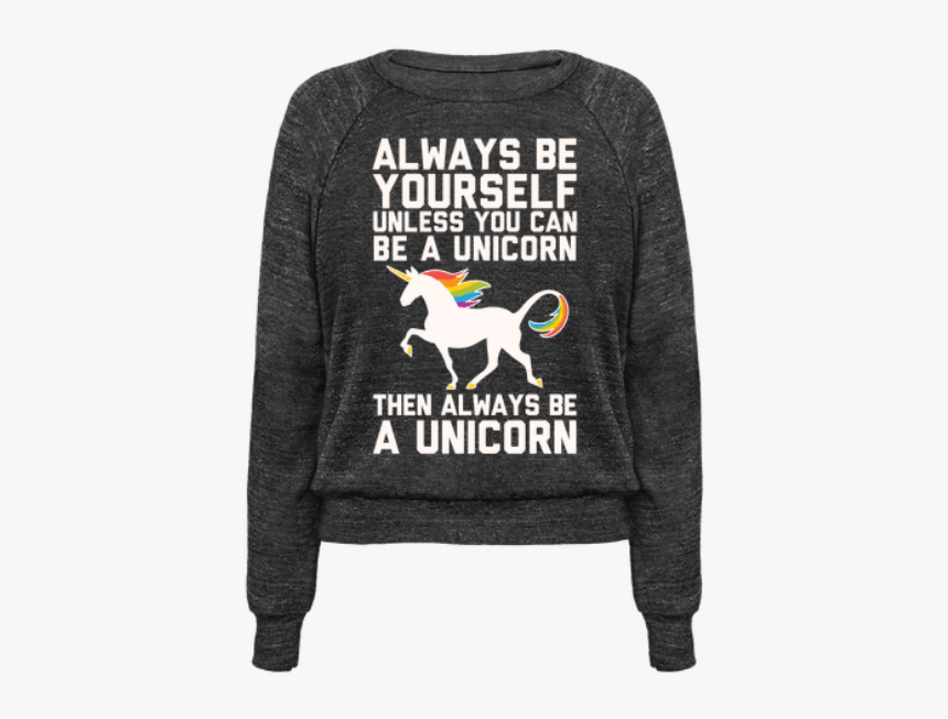Hipster Unicorn Sweater - T-shirt, HD Png Download