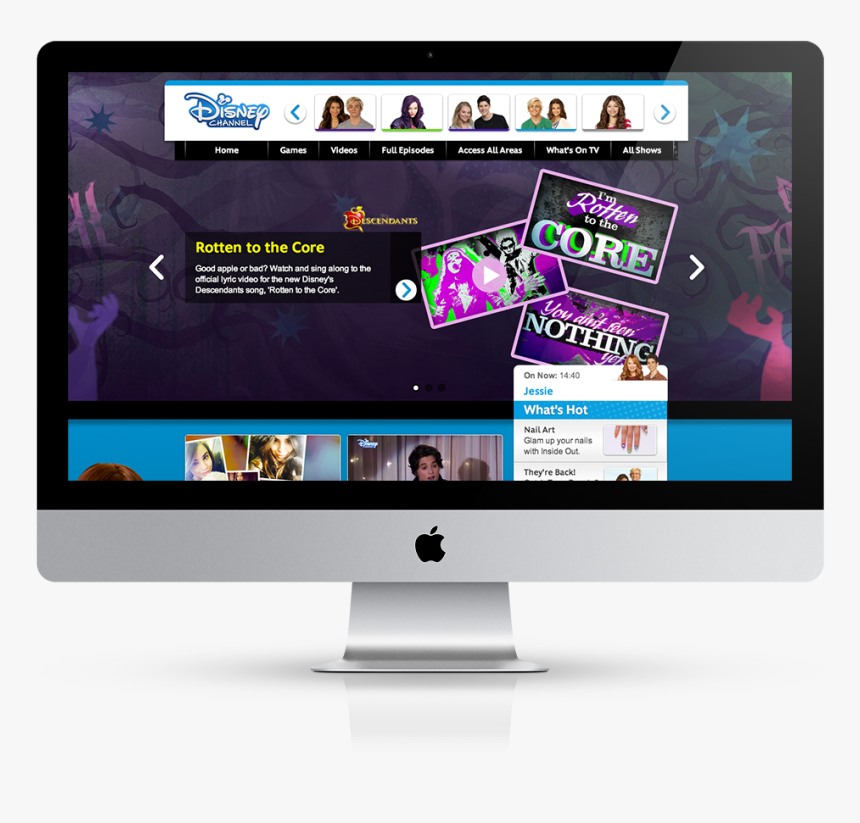 Promotion For A New Descendants Music Video - Imac, HD Png Download
