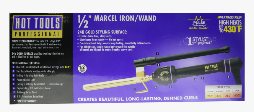 Hot Tools Gold 1/2, HD Png Download