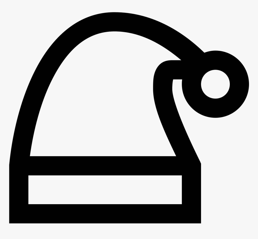 Santas Hat Icon, HD Png Download