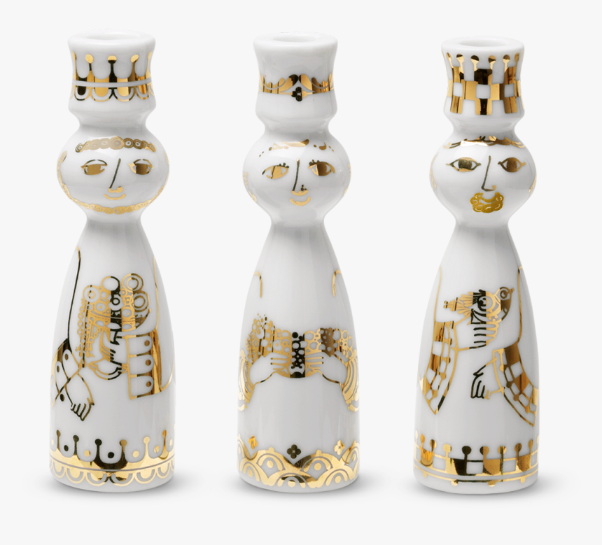 Wiinblad Christmas 3 Wise Men Candle Holder Gold H12 - Wiinblad Jul, HD Png Download