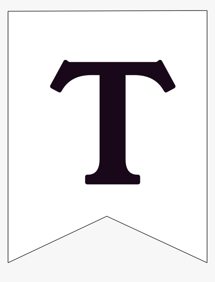 Free Printable Pennant Banner Letters