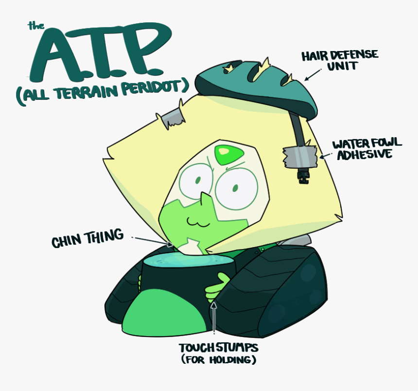 Peridot Heart Steven Universe, HD Png Download