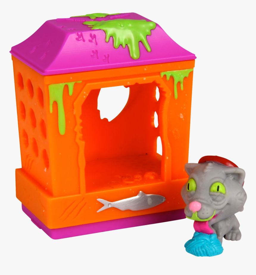 The Ugglys Pet Shop Gross Homes, Spittin Kitten, , - Baby Toys, HD Png Download
