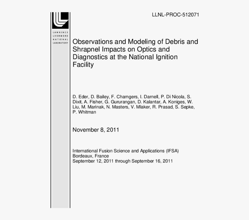 Lawrence Livermore National Laboratory, HD Png Download