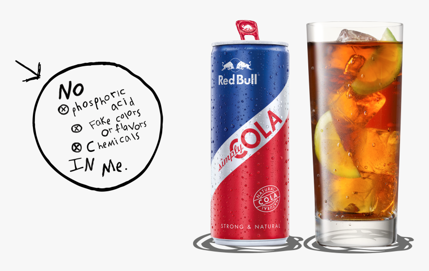 Clipart Resolution 2500*1600 - Red Bull Simply Cola, HD Png Download