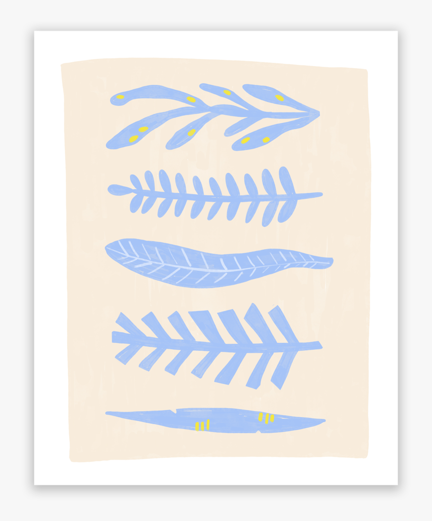 Botanical Leaves Print Ss - Eyelash Extensions, HD Png Download