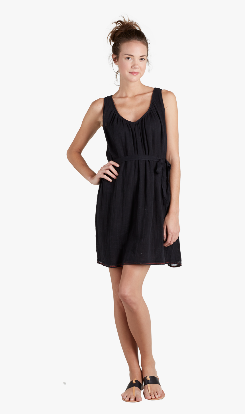 Classy Black Lady - Little Black Dress, HD Png Download