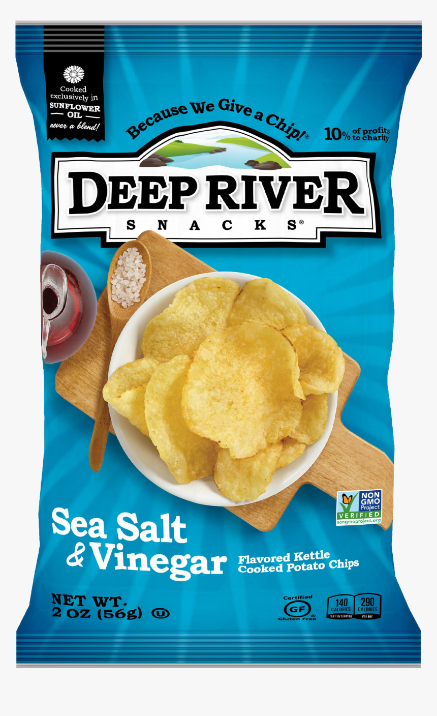 Deep River Salt And Vinegar Chips, HD Png Download
