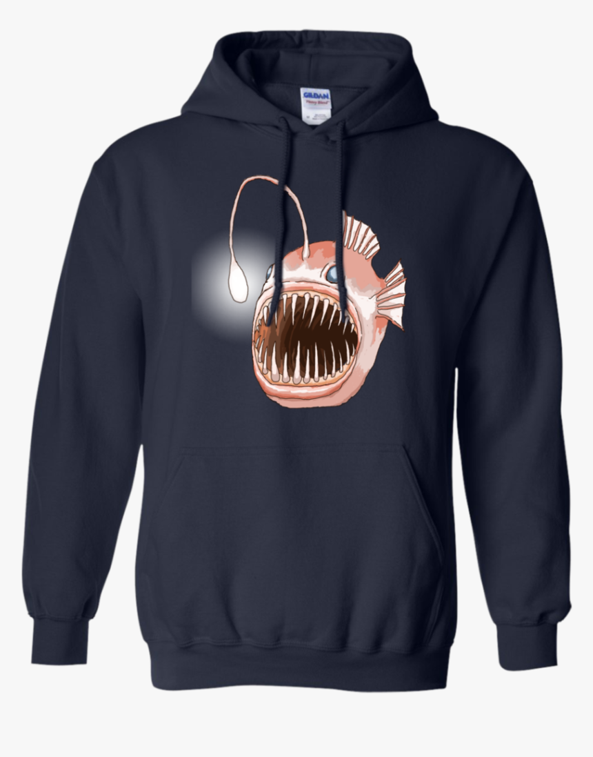 Anglerfish Fear T Shirt & Hoodie - We Just Two Lost Souls Swimming, HD Png Download