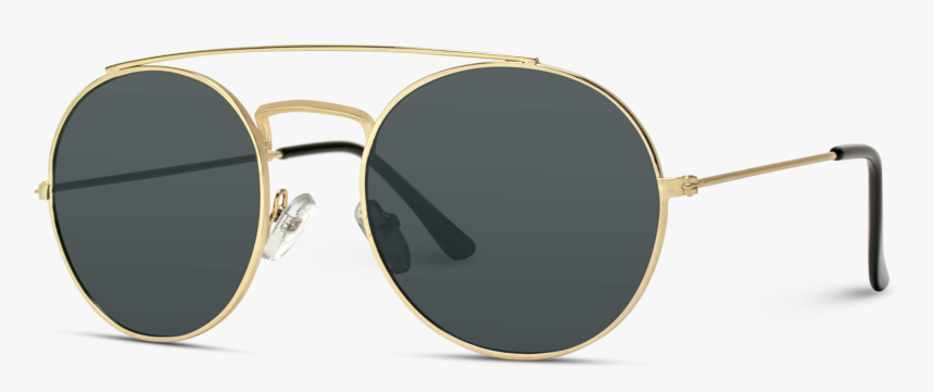 Retro Sunglasses Double Bar, HD Png Download