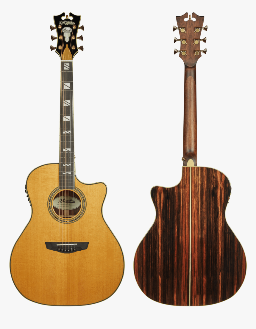 D Angelico Excel Gramercy Acoustic Electric Guitar, HD Png Download