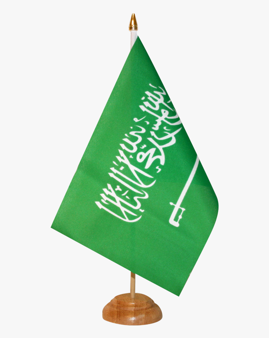 Saudi Arabia Table Flag - Sign, HD Png Download