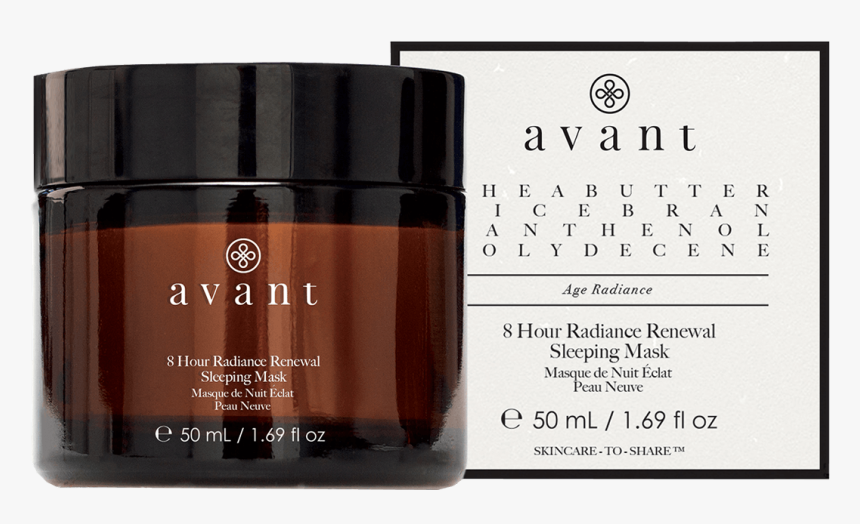 Avant Skincare 8 Hour Radiance Renewal Sleeping Mask - Avant 8 Hour Radiance Renewal Sleeping Mask, HD Png Download