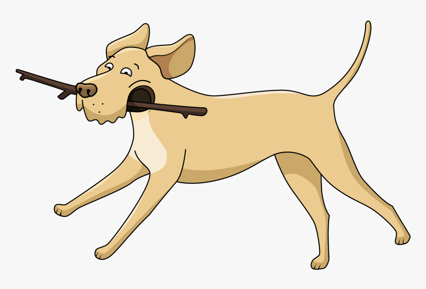 Dog Catches Something, HD Png Download