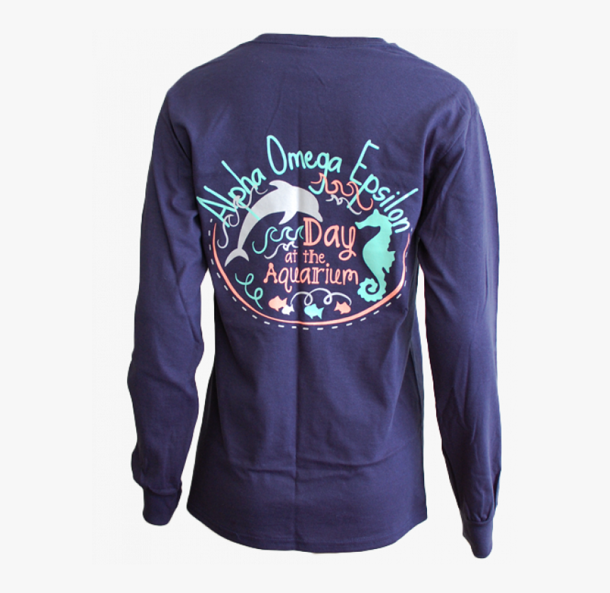 Alpha Omega Epsilon Clipart Jpg Black And White Alpha - Long-sleeved T-shirt, HD Png Download