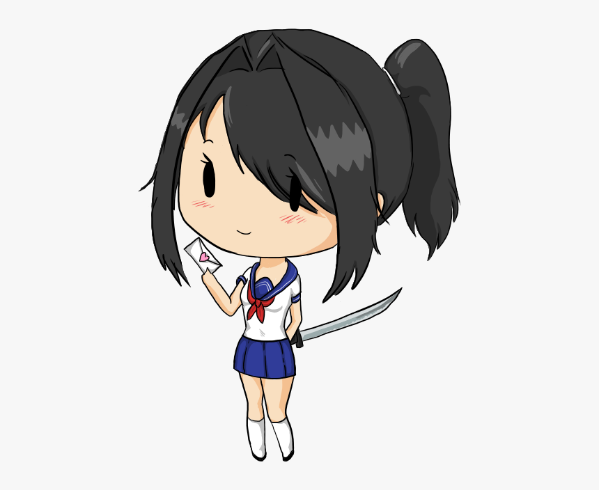 Chibi Yandere Simulator Ayano, HD Png Download