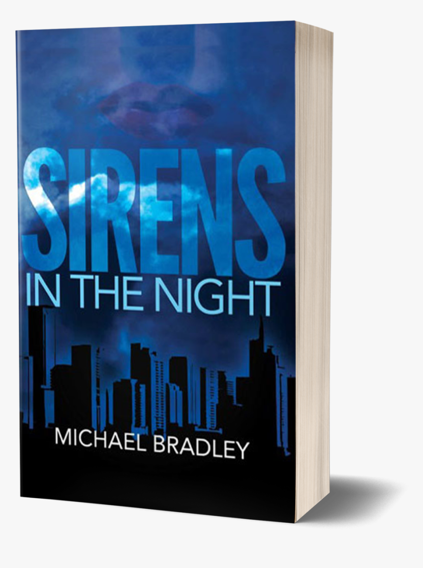 Sirens In The Night Book Cover, City Skyline, Cloudy - Graphic Design, HD Png Download