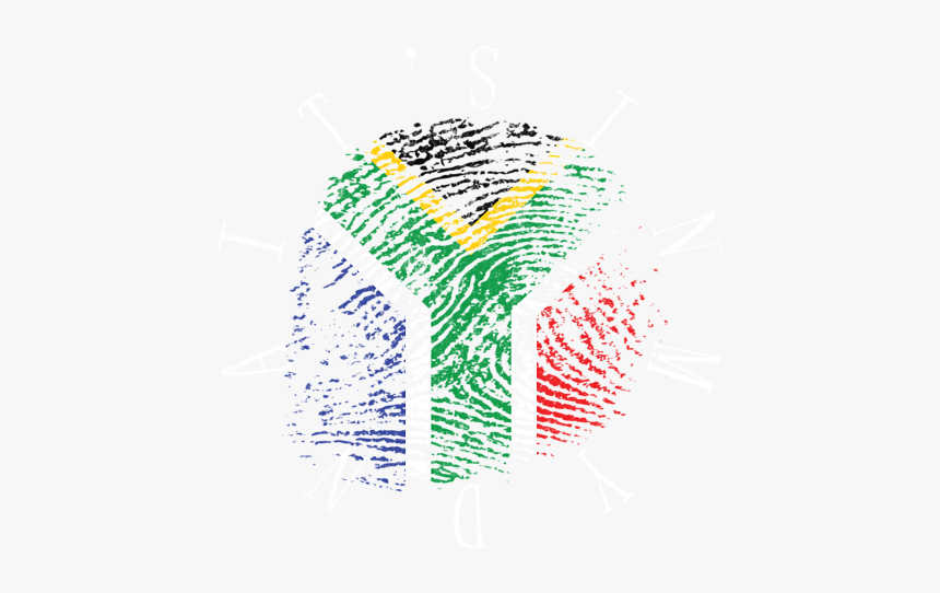 South African Flag Artwork, HD Png Download