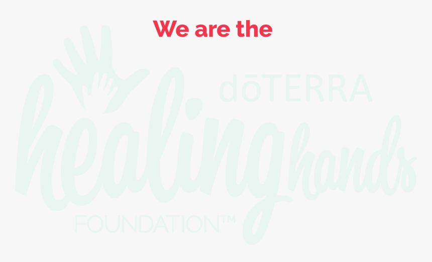 Doterra Healing Hands , Png Download - Doterra, Transparent Png