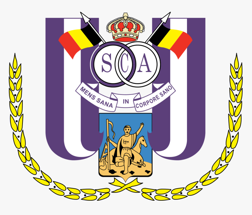Anderlecht Logo Clipart Graphic Black And White Stock - Anderlecht Logo Png, Transparent Png